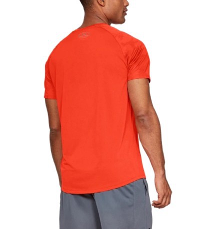 T-Shirt Hombre MK-1 Impresa en la fantasía de naranja frente