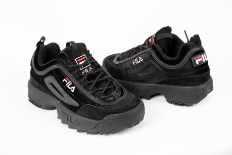 Zapatos Disruptor De Terciopelo negro - Fila - SportIT.com
