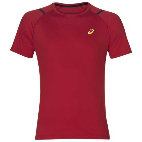 Camiseta Running Man Icono SS Top rojo