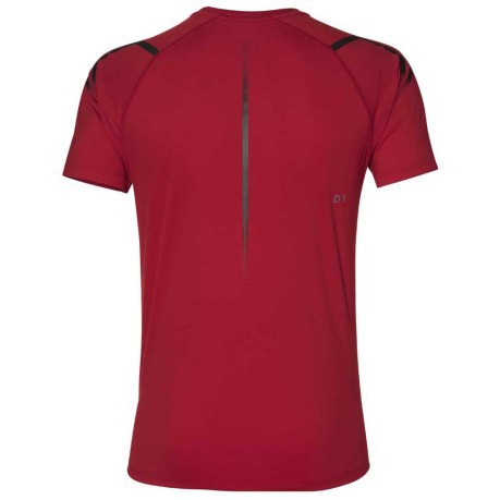 Camiseta Running Man Icono SS Top rojo