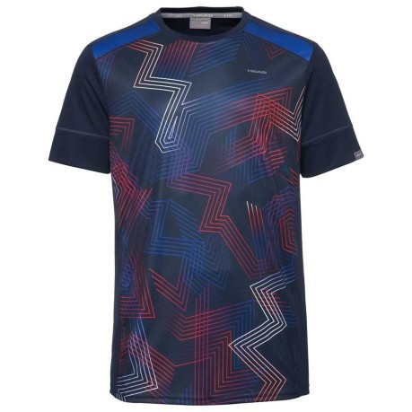 T-Shirt Uomo Racquet blu