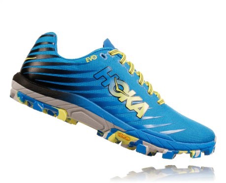 Mens Running shoes Evo Jawz blue yellow