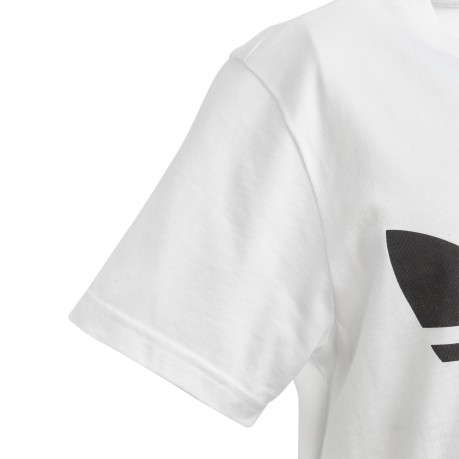 T-shirt bébé Trèfle blanc noir