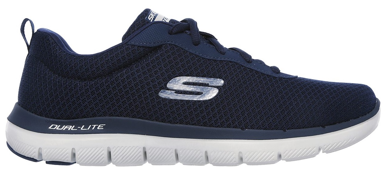 guardarropa Desesperado Convertir Mens Shoes Flex Advantage 2.0 Dayshow colore Blue Grey - Skechers -  SportIT.com