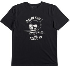 T-shirt Uomo Skull Board nero