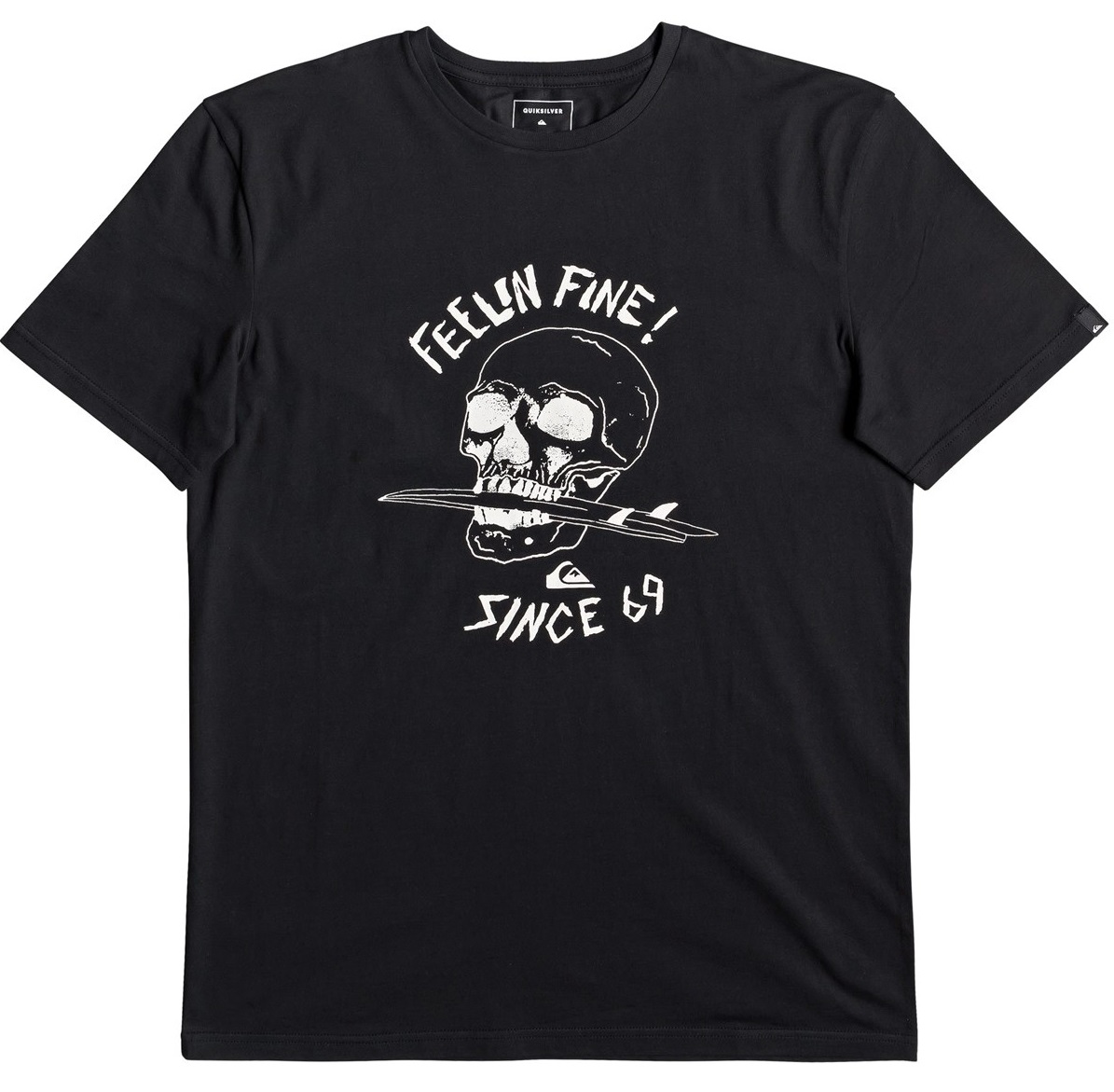 Quicksilver T-Shirt Uomo Skull Board 