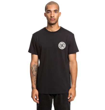 T-Shirt Homme Cercle Star noir