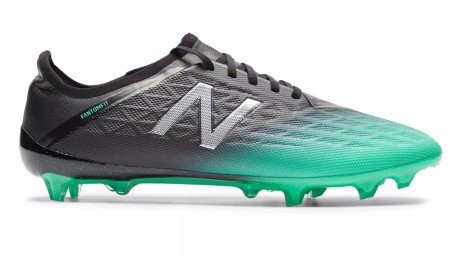 Soccer shoes, New Balance, and They V5 Pro FG Black Green Pack