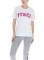 T-Shirt Donna Glitter bianco-rosa