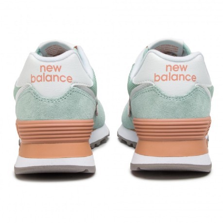 Shoes 574 Sateen Tab colore Green - New Balance - SportIT.com