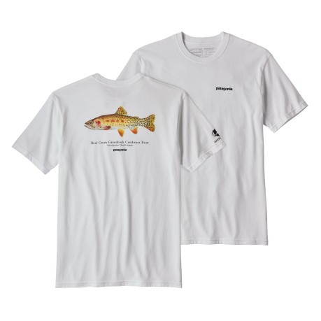 T-Shirt Greenback Cutthroat World Trout weiß