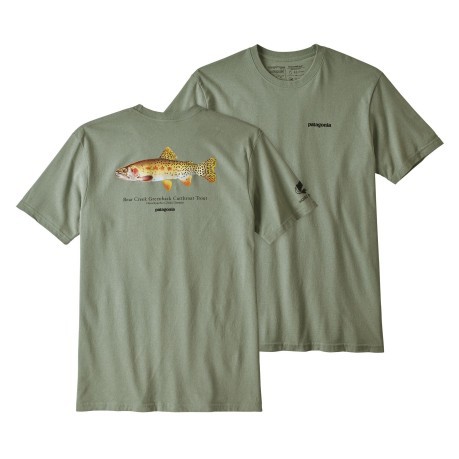 T-Shirt Greenback Cutthroat World Trout white