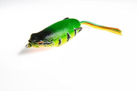 Künstliche Sneaky Frog 9 cm silber