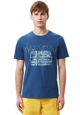 T-shirt Uomo Sawy blu