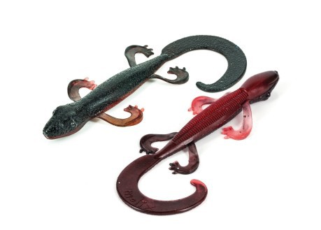 Artificiale Lizard 6" verde marrone