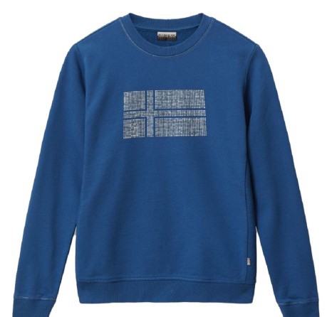 Sweatshirt Woman Befro blue