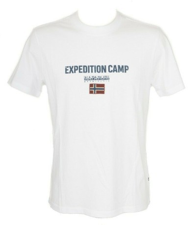 T-shirt Uomo Sonthe Expedition bianco