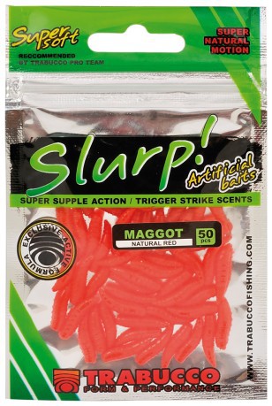Artificial Slurp Bait Maggot yellow