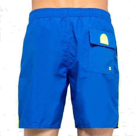 Swimsuit Boxer Average Man Elastic Waist blue v1