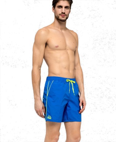 Swimsuit Boxer Average Man Elastic Waist blue v1