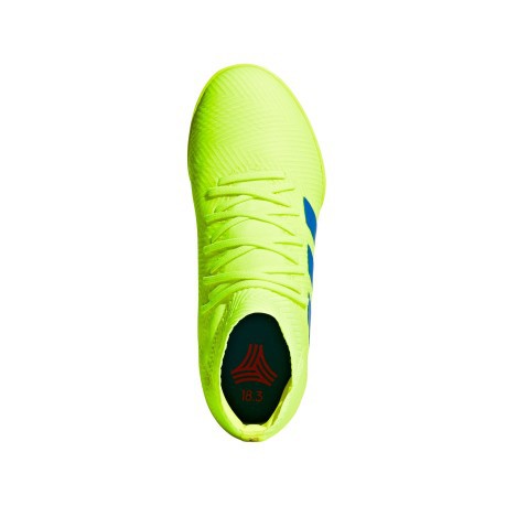 Schuhe Fußball Jungen Adidas Nemeziz 18.3 TF Exhibit Pack