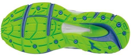 Zapatos de los hombres Wave Paradox 3 Estable A4 azul verde