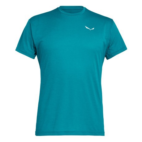 T-Shirt Trekking-Mann Puez Melange blau