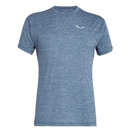 T-Shirt Trekking-Mann Puez Melange blau