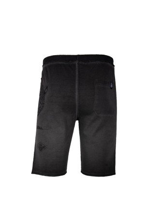 Pantalones cortos de Bebé Mono en Sudadera Stonewashed