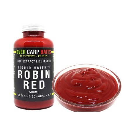 The attractor Over Extract Liquid Food Robin Red 500 ml
