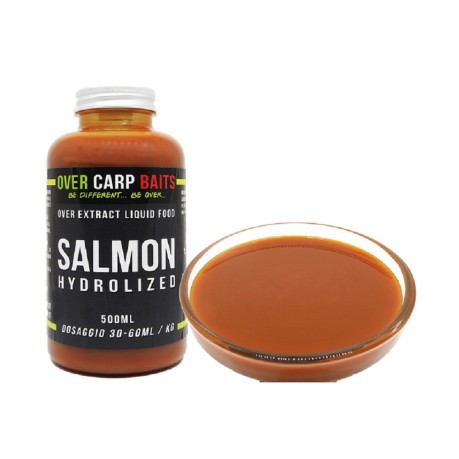 The attractor Over Extract Liquid Food Salmon 500 ml