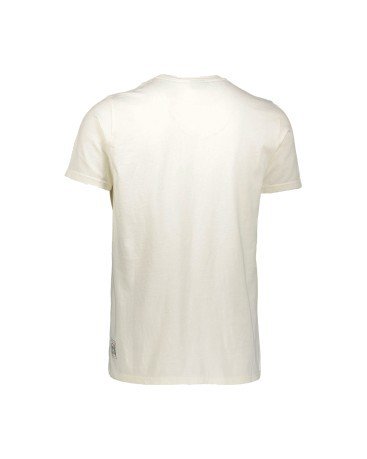 Hombres T-Shirt de Rayas blanco