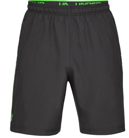 Pantalones cortos para hombre Tejida Gráfico, gris, verde
