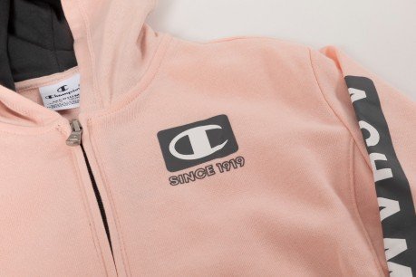 Trainingsanzug Mädchen Sweatsuit rosa grau
