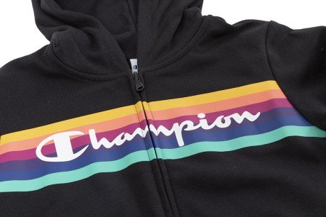 Sweatshirt Girl Rainbow Full Zip Hoody