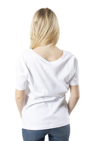 T-Shirt Donna Lady Tee Light Jersey bianco