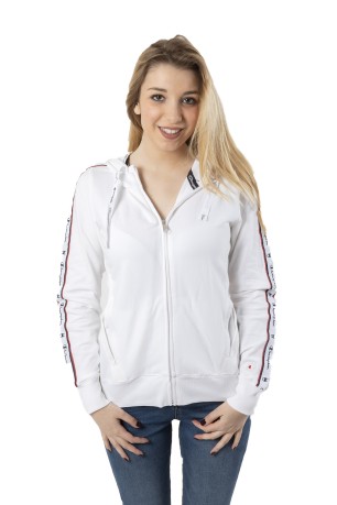 Sweatshirt Women's American Classic Full Zip white