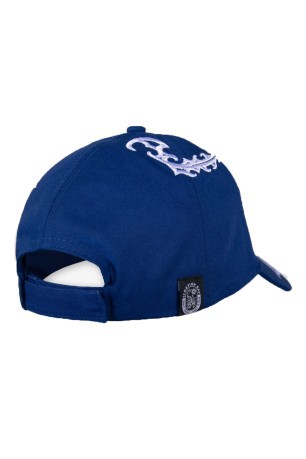Hat Man Visor With blue Embroidery