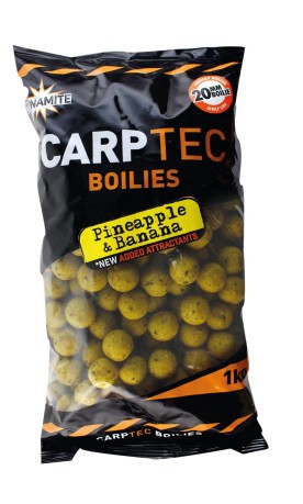 Boilies Carp-Tec Pineapple&Banana 1 Kg