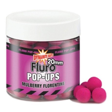 Boilies Pop-Ups Mulberry Florentine Fluro 20 mm
