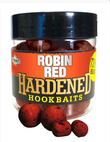 Boilies Hardened Red Robin Hardened Hookbaits