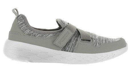Chaussures Femme, Velcro Maille gris