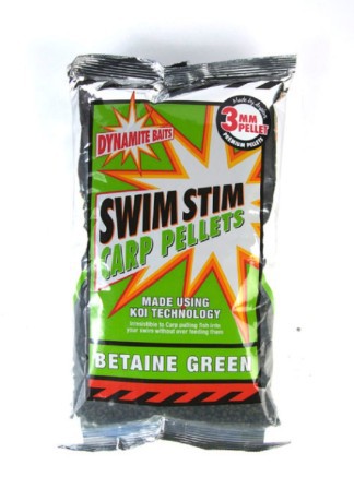 Pellets de Nadar Stim Betaína Verde 8 mm 900 g