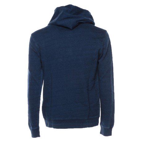 Men's sweatshirt, Indigo Hooded blue