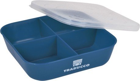 Bait blue Box with 4 compartments