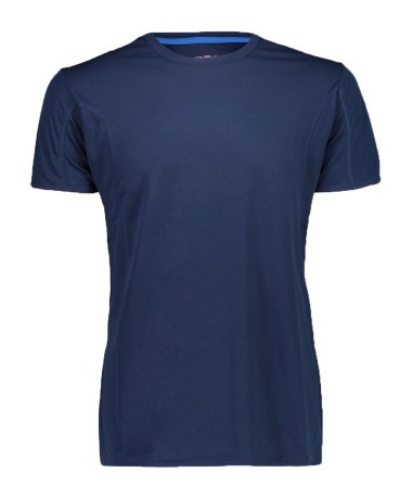 T-Shirt Trekking-Mann Technik, blau