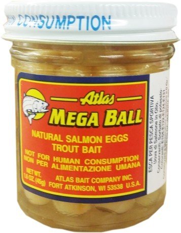Les œufs de saumon Megaball blanc