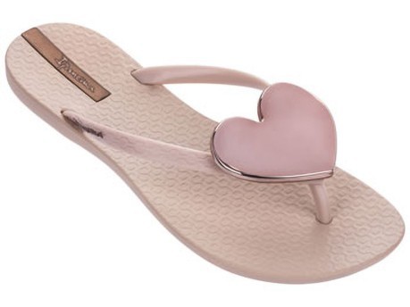 Flip flops Woman Premium pink Heart pink