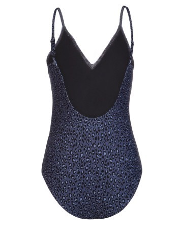 D'une seule pièce de maillot de bain Femme Penley fantaisie bleu