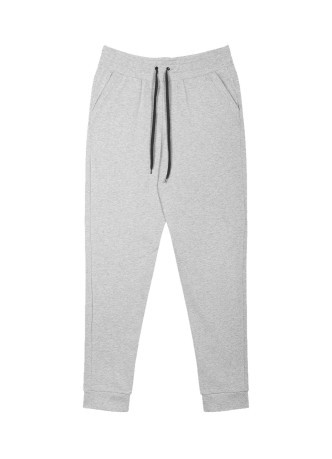 Ladies trousers In Sweatshirt grey Stretch